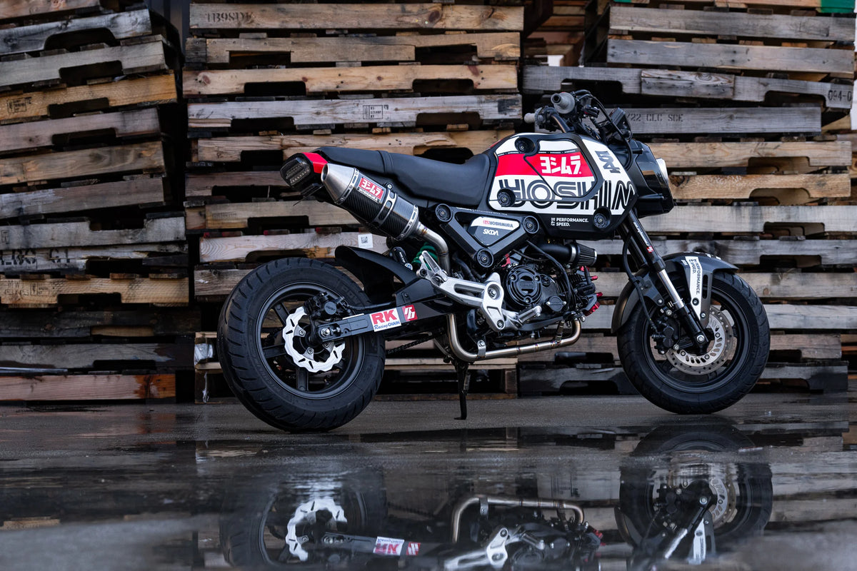 Yoshimura Builder Series RS-3 CF Mini Bike Muffler Kit