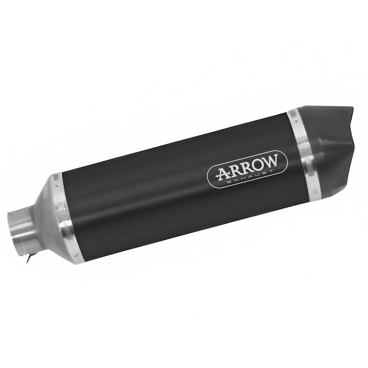 73515AKN Race-Tech Aluminium Dark Slip On With Carbon End Cap