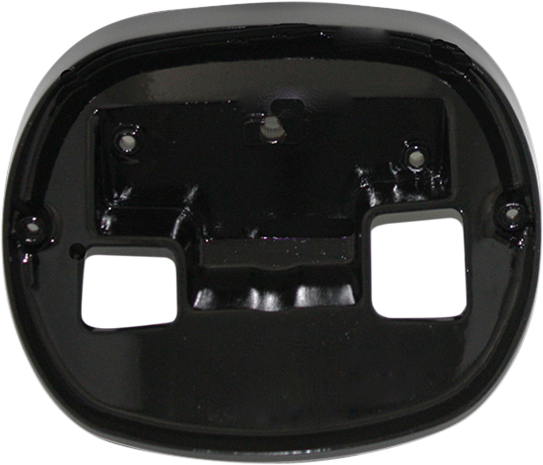 Custom Dynamics Taillight Base Plate - Black