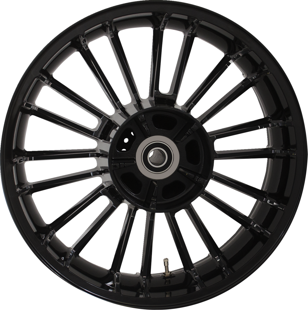 Coastal Moto Wheel - Atlantic 3D - Rear - Single Disc/Without ABS - Black - 18x5.5 - '09-'24 Touring