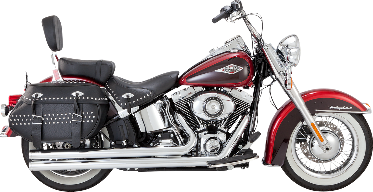 Vance & Hines Big Shots Long Exhaust System - Chrome