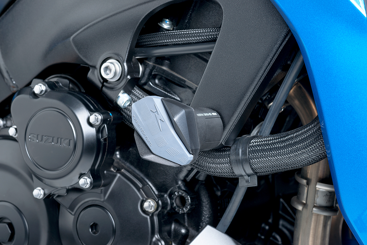 PUIG HI-Tech Parts Frame Sliders - Suzuki - GSX-S 1000 ABS