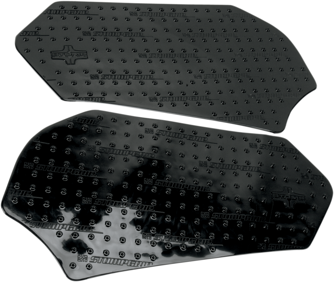 StompGrip Tank Grips - Volcano - Black - Suzuki - GS '11-'25