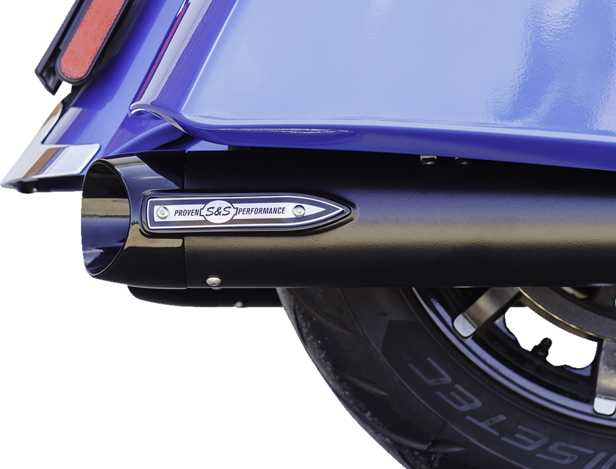S&S Cycle 4" Broadhead Slip-On Mufflers