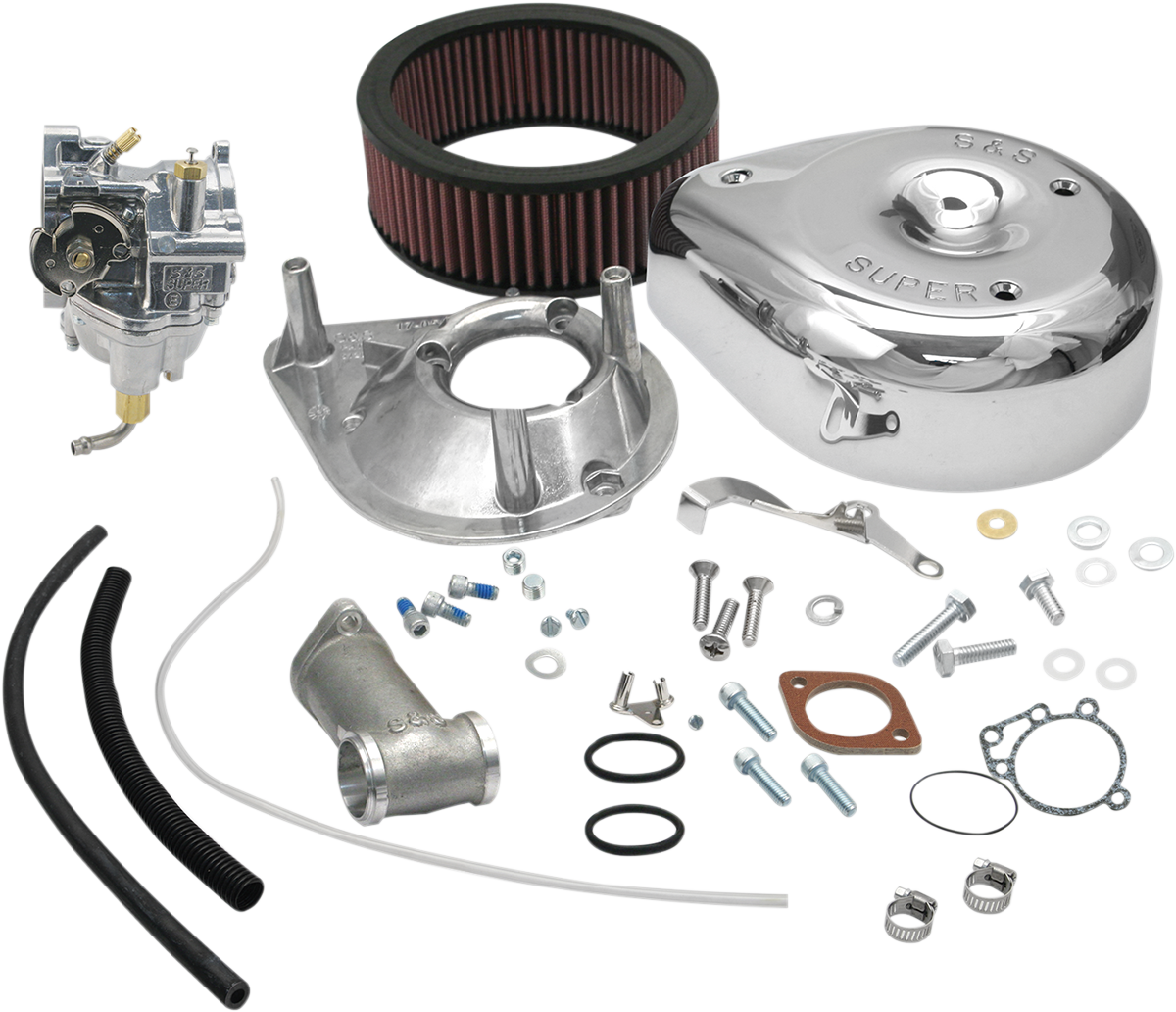 S&S Cycle Super E Carburetor Kit With Manifold - Panhead