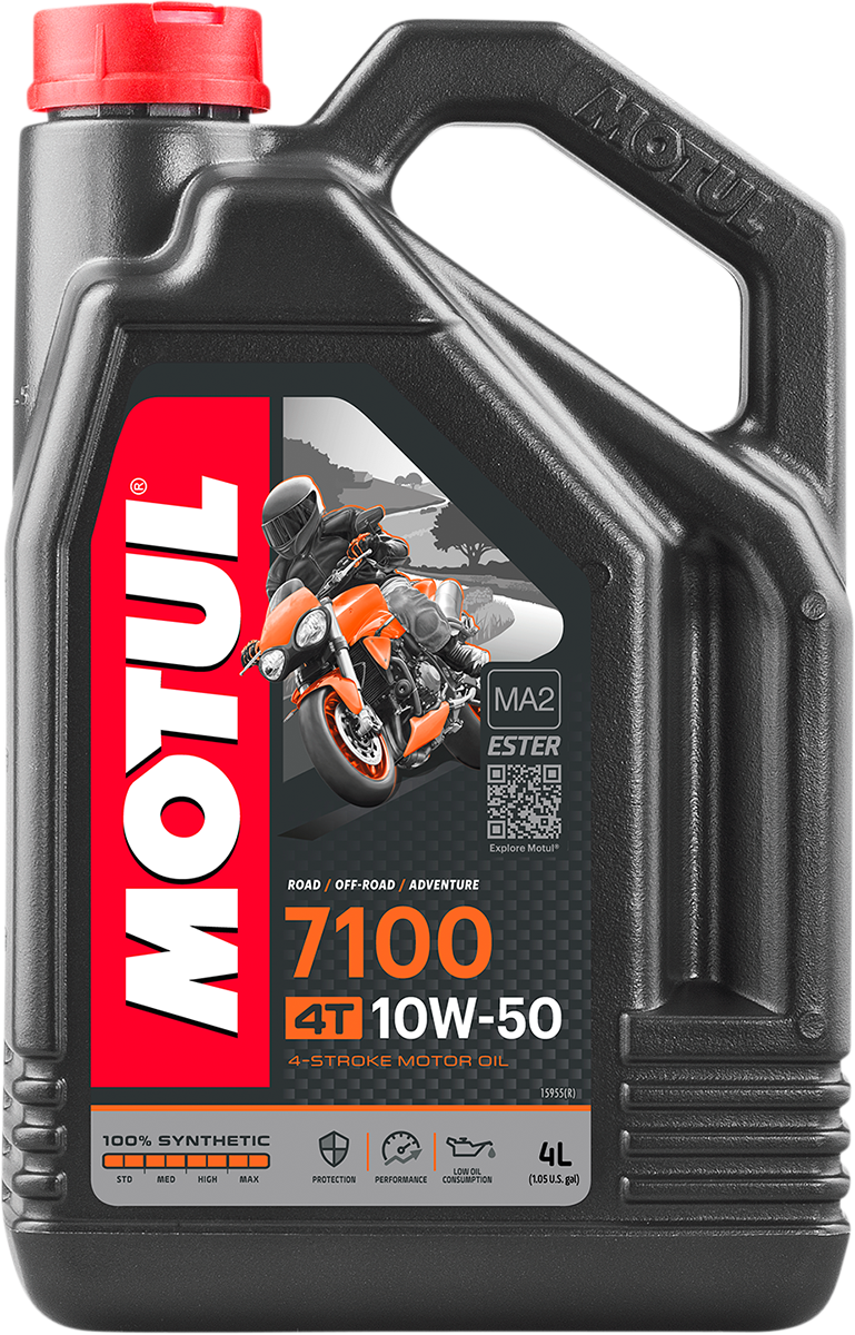Motul 7100 4T Synthetic Oil - 10w-50 - 4L