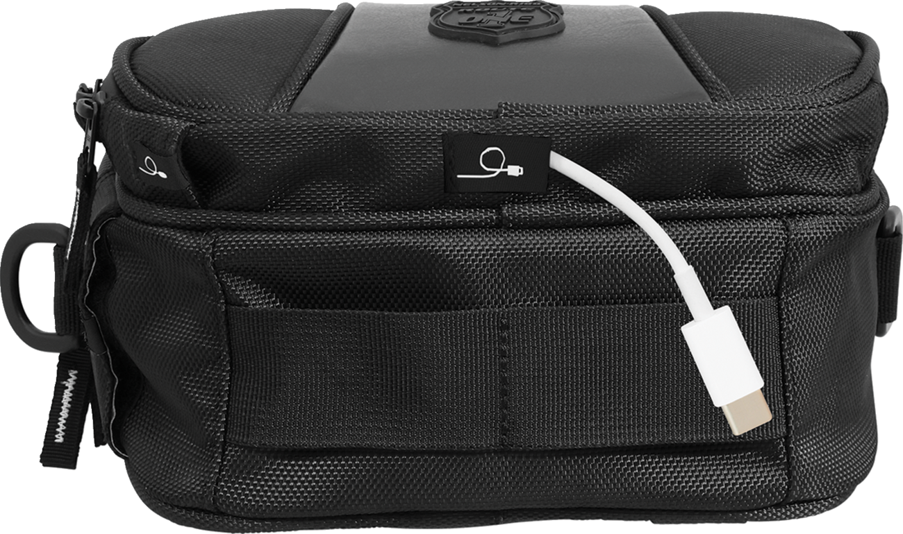 Nelson RIGG Route 1 Highway Handlebar Bag - Black