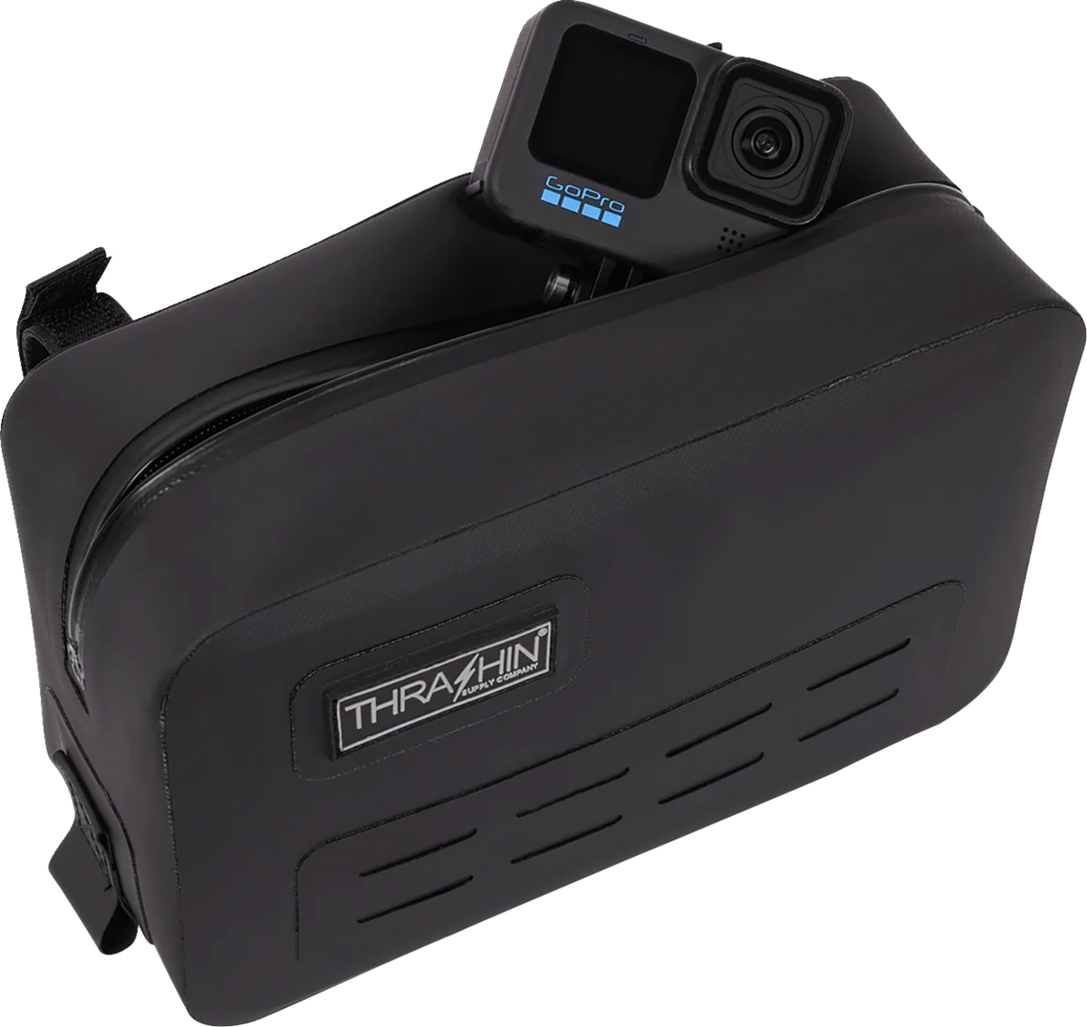Thrashin Supply CO. Handlebar Bag - Black - Waterproof