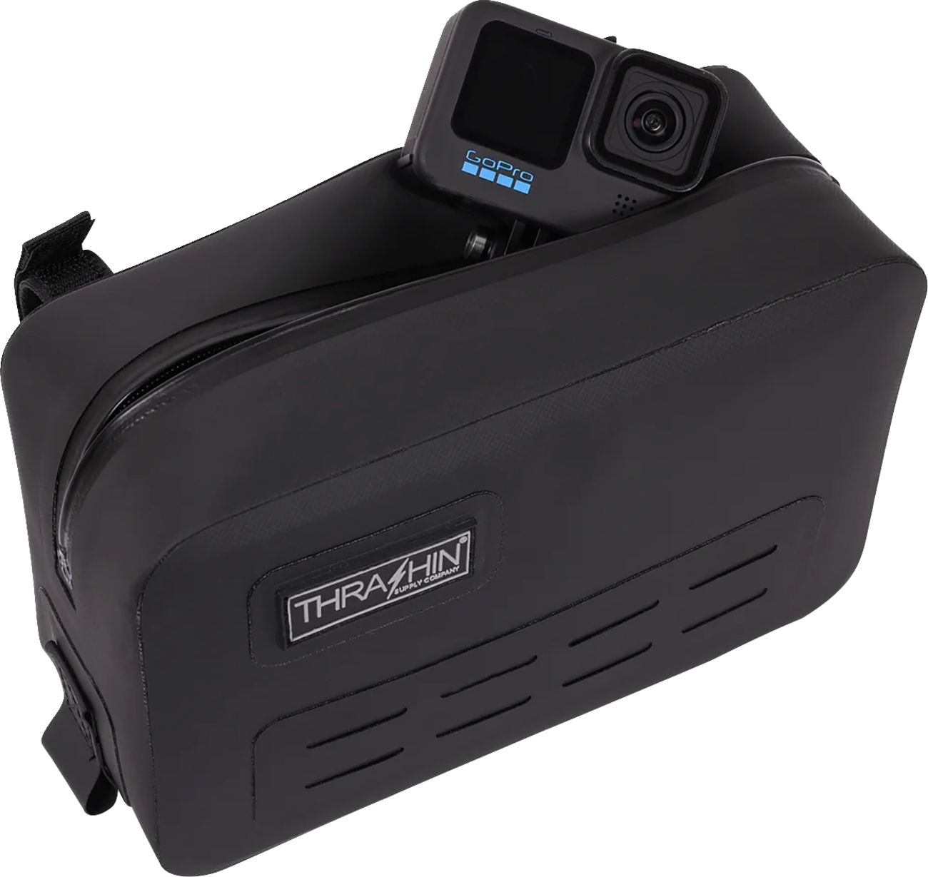 Thrashin Supply CO. Handlebar Bag - Black - Waterproof