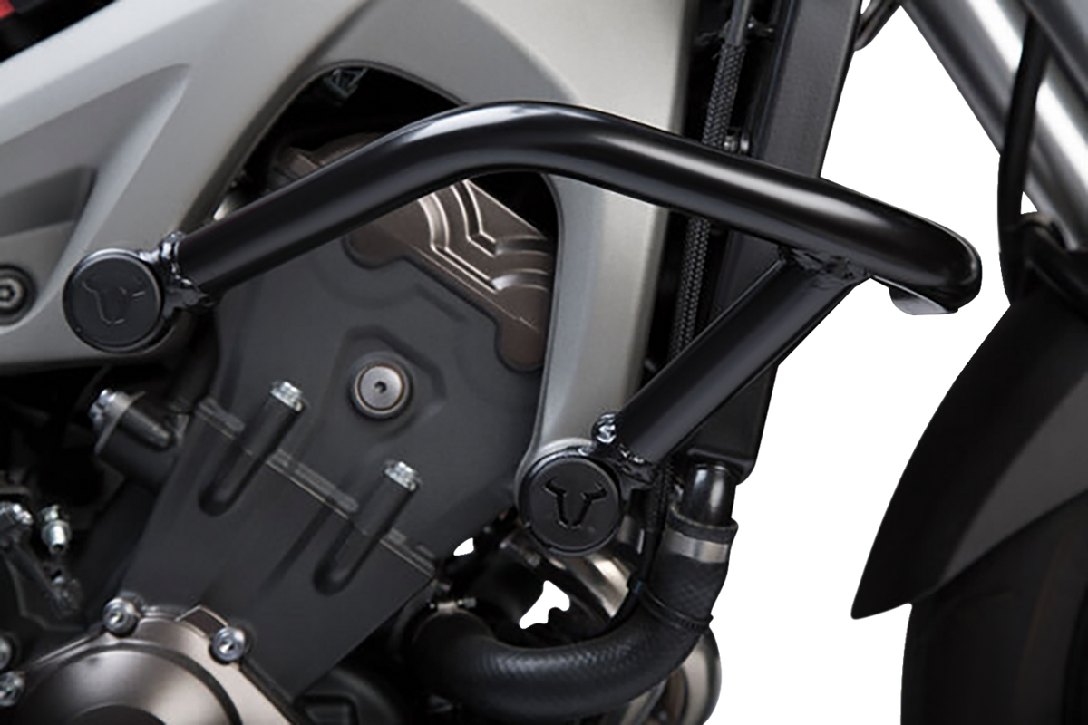 SW-Motech Crash Bar - Left/Right - Black - Yamaha - MT-09/FJ-09 | 900 Tracer/XSR