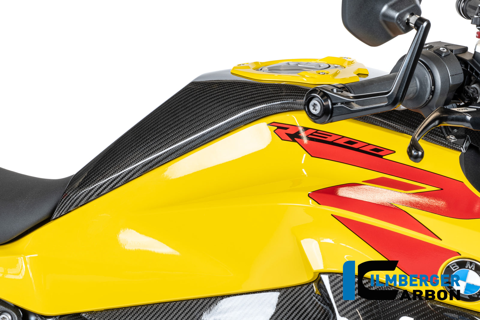 Ilmberger Carbon Top Tank Cover BMW R 1300 R - Gloss / Twill