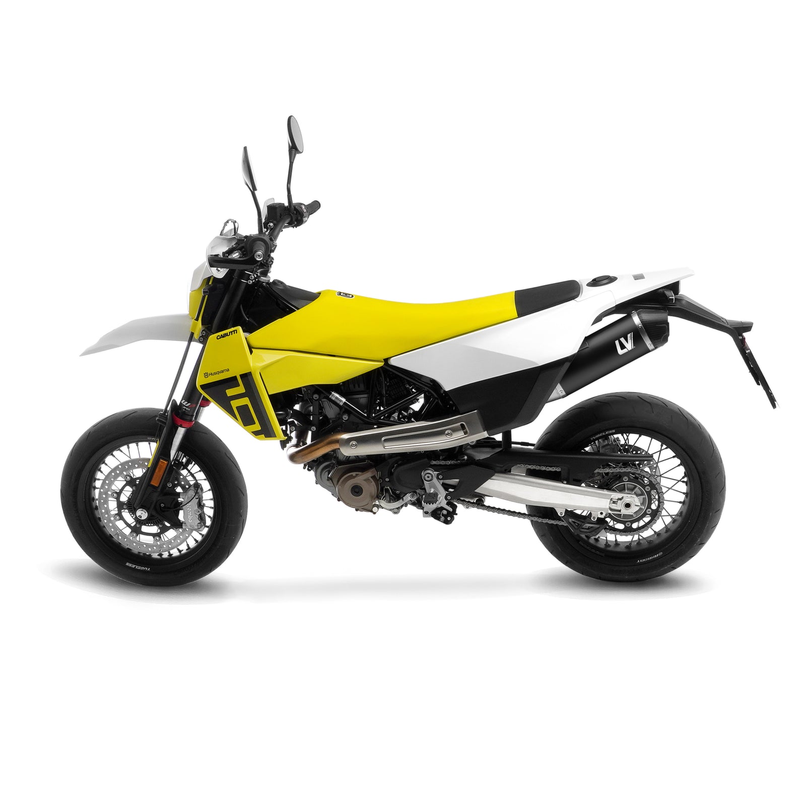 LeoVince Lv One Evo Black Edition (14469EBU) - for HUSQVARNA | 701 ENDURO | 2025 - 2026; HUSQVARNA | 701 SUPERMOTO | 2025 - 2026 - image 1 of 10