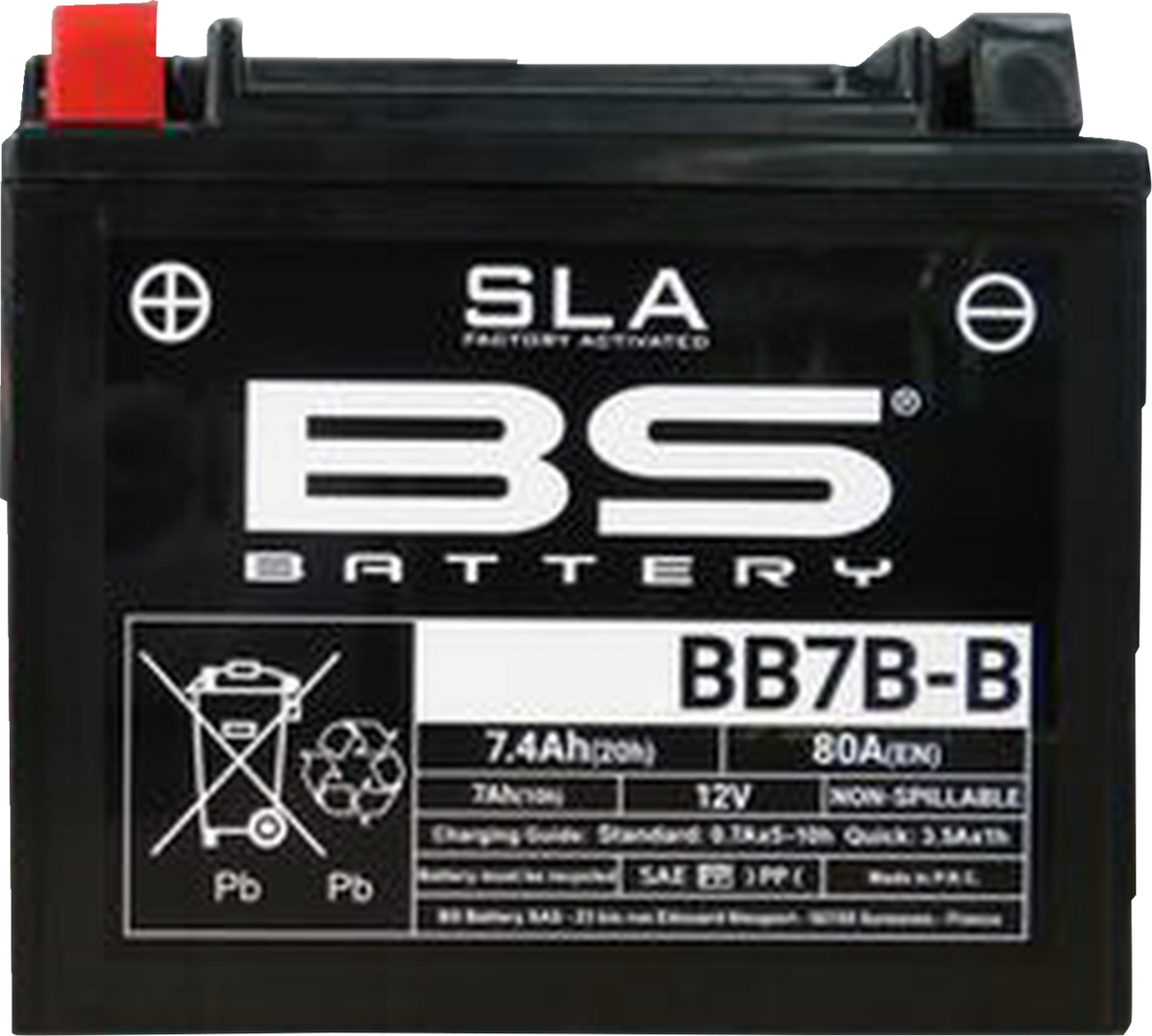 BS Battery Battery - BB7B-B (YB)