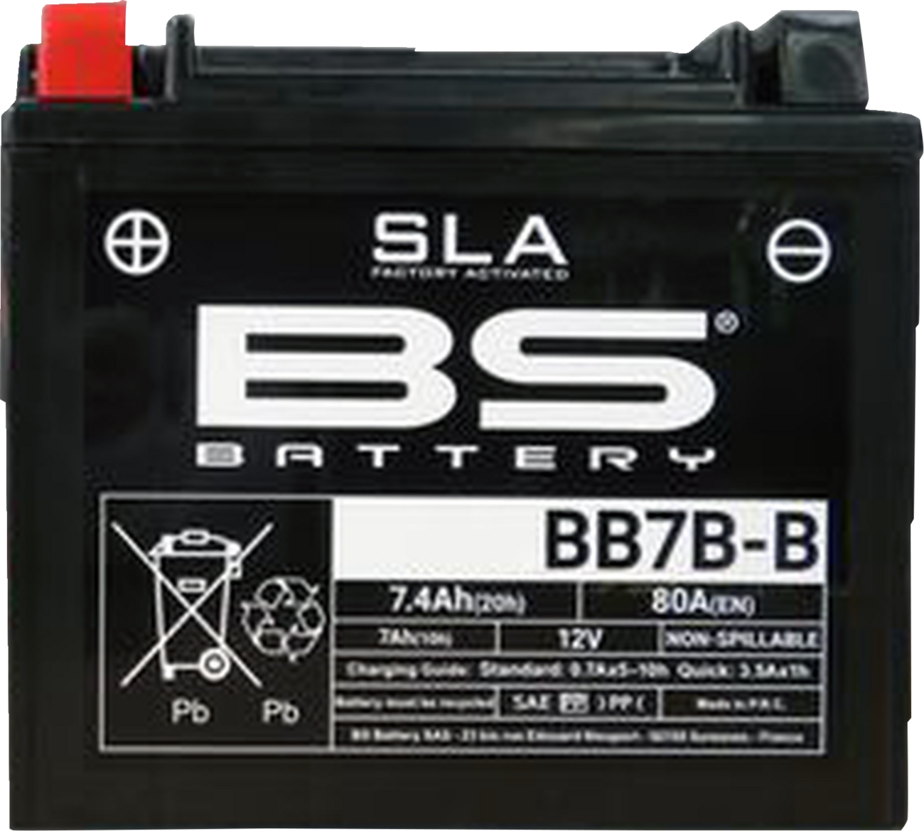 BS Battery Battery - BB7B-B (YB)