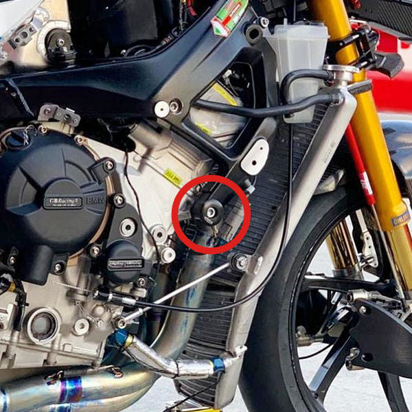 Alpha Racing Crash Pad Kit Frame Sliders for BMW S1000RR M1000RR