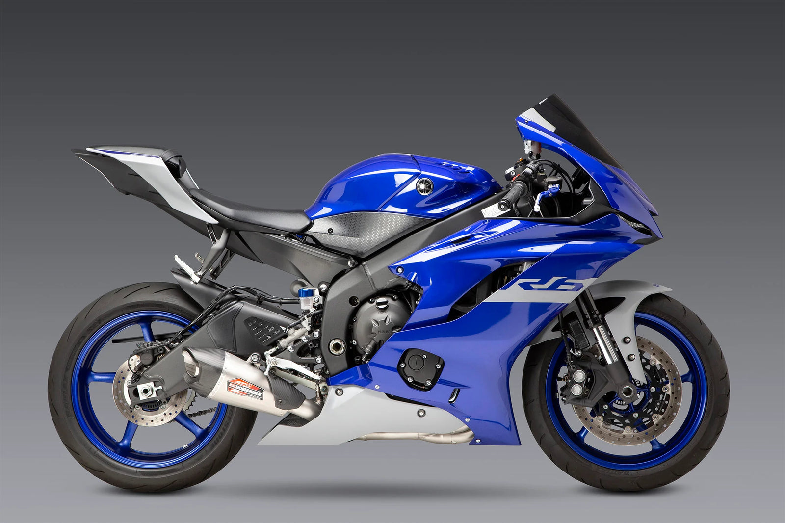 Yoshimura YZF-R6V 06-20 Race AT2 Stainless Full Exhaust, W/ Stainless Muffler