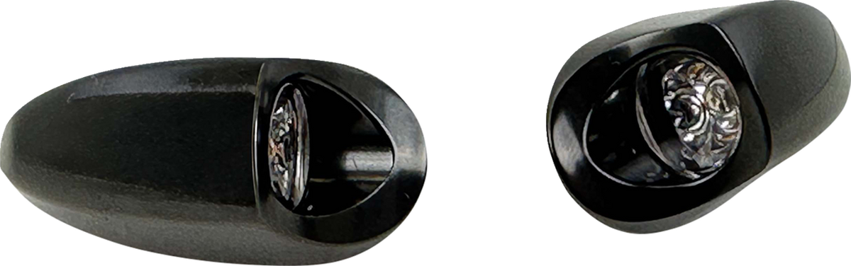 Kodlin USA Neowise X 3-In-1 Rear Mini Fender Strut Indicators - Black / Gloss
