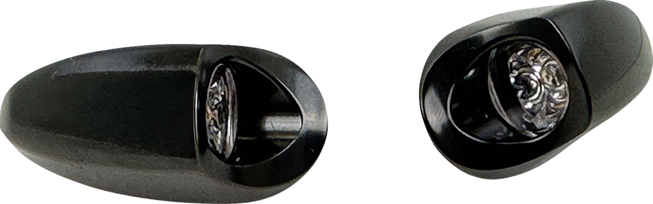 Kodlin USA Neowise X 3-In-1 Rear Mini Fender Strut Indicators - Black / Gloss