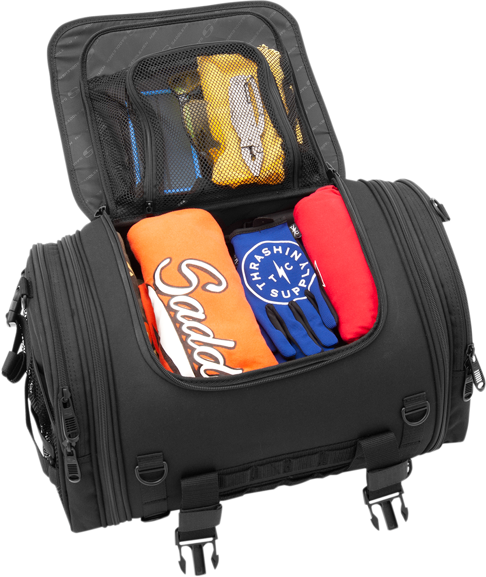 Saddlemen TR2300DE TL Sissy Bar Bag - Black