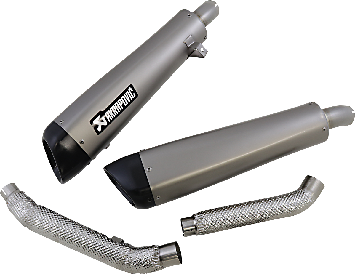 Akrapovic Titanium Mufflers