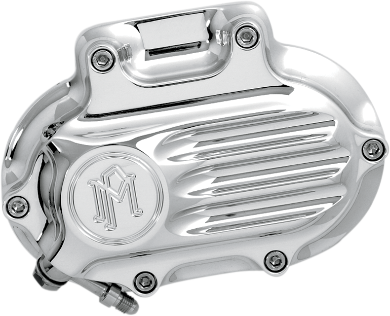Performance Machine (PM) Hydraulic Clutch Actuator Cover - Fluted - Chrome