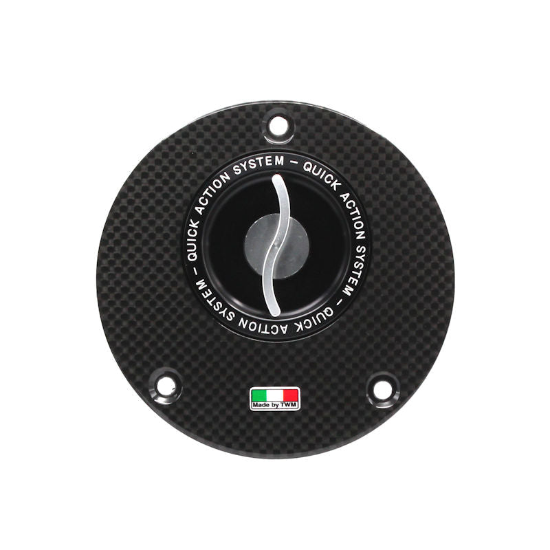 TWM Quick Action Carbon Fiber Gas Cap for Yamaha - TYFP.01