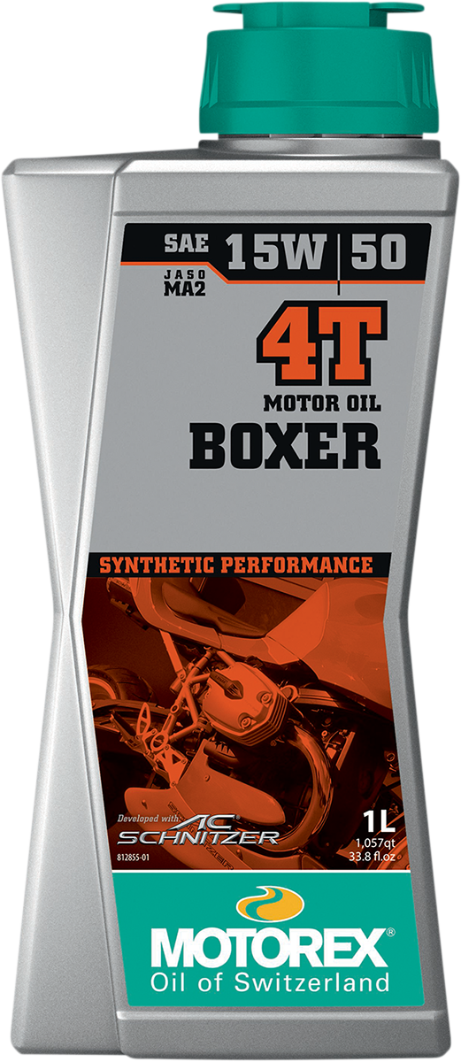 Motorex 4T Boxer Oil - 15w-50 - 1L
