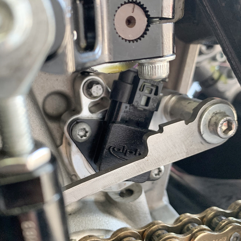 Racing gear position sensor