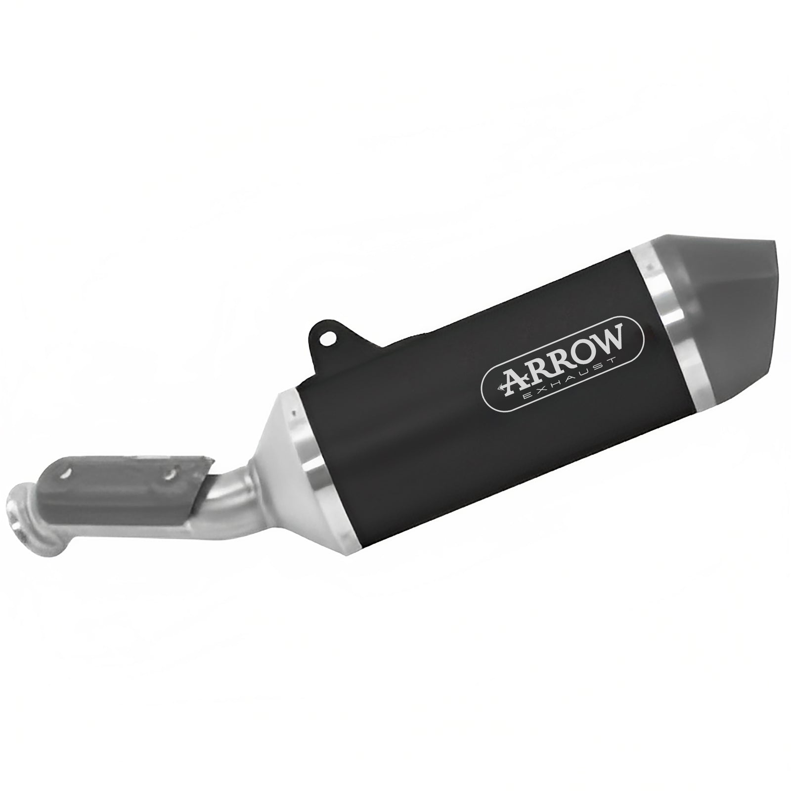 Arrow 71890AKN Race-Tech Aluminium Dark Slip On With Carbon End Cap
