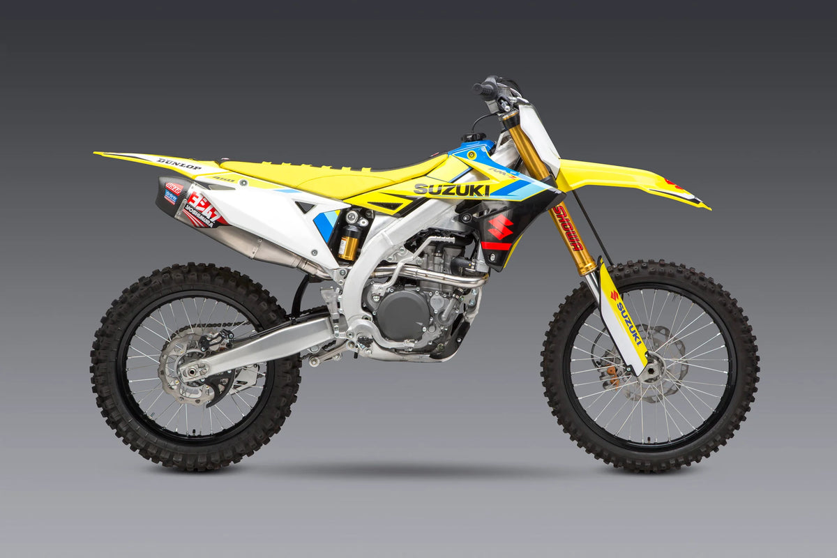 Yoshimura RM-Z450 18-26 RS-12 Stainless Full Exhaust, W/ Aluminum Muffler