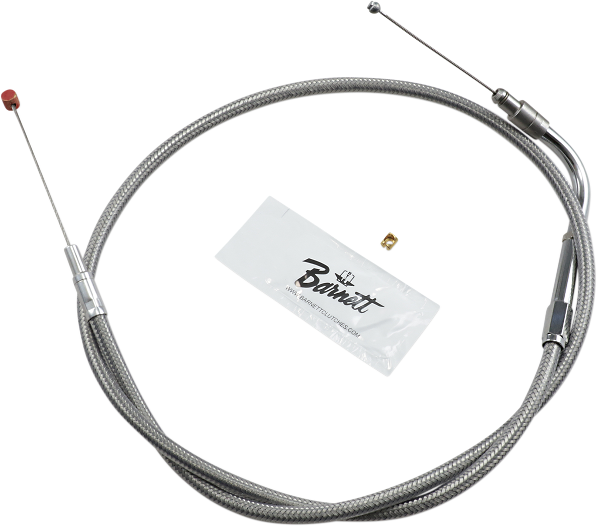 Barnett Stainless Steel Throttle Cable - '96-'06 Sportster