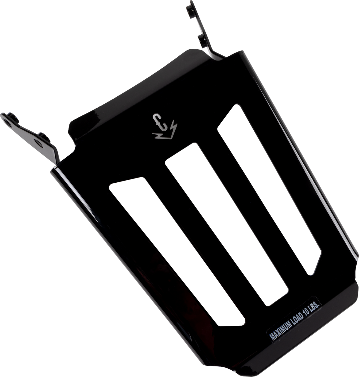 Cobra Sissy Bar Luggage Rack - Black - Grom