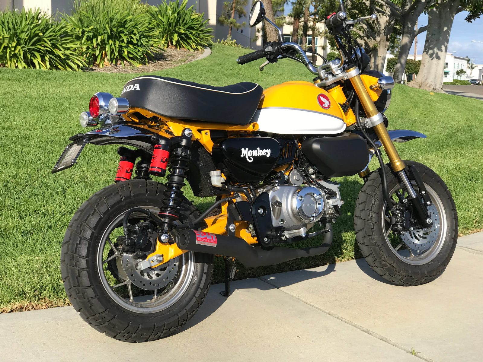 Yoshimura U.S. SPEC MONKEY 19-26 Race Straight Cyclone Full System Exhaust