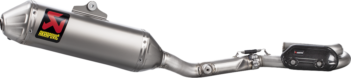 Akrapovic Racing Line Exhaust System - Stainless Steel/Titanium - KX 250