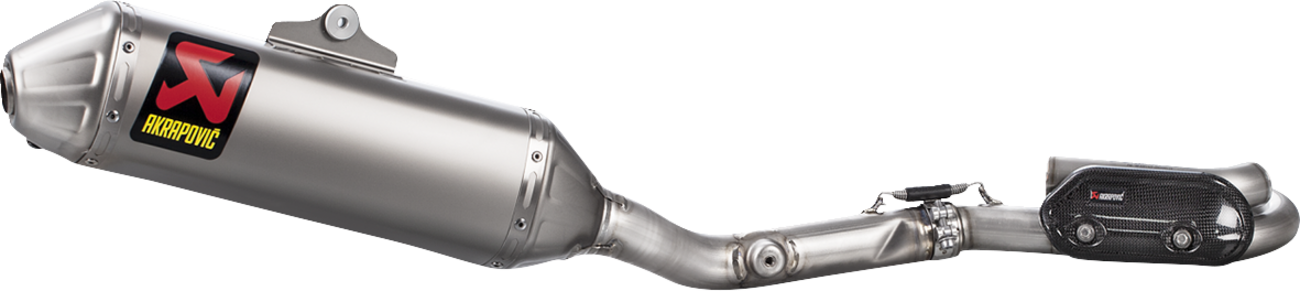 Akrapovic Racing Line Exhaust System - Stainless Steel/Titanium - KX 250