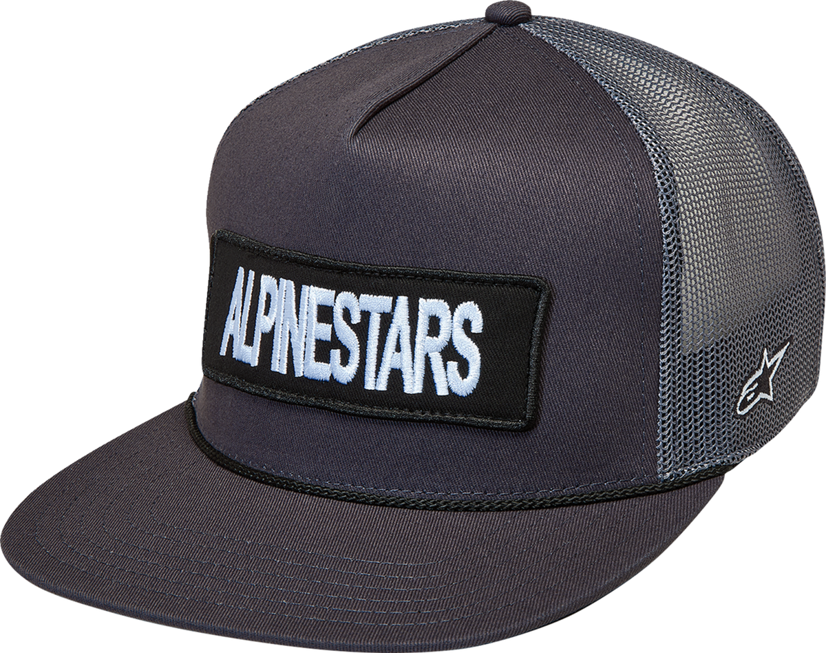 Alpinestars Ten Trucker Hat - Dark Gray/Dark Gray - One Size
