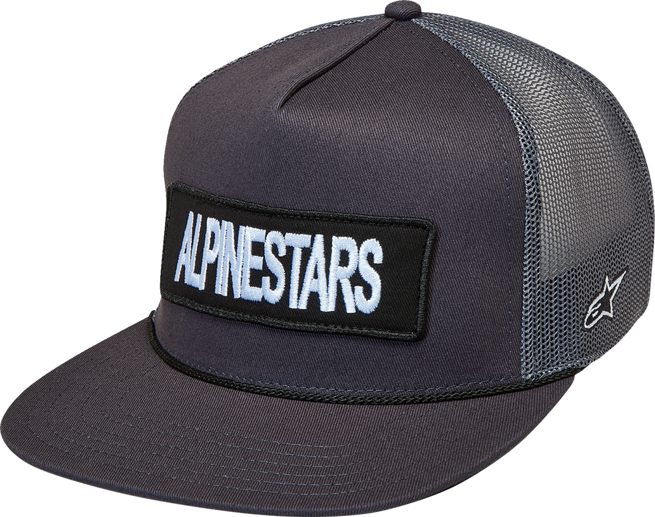 Alpinestars Ten Trucker Hat - Dark Gray/Dark Gray - One Size