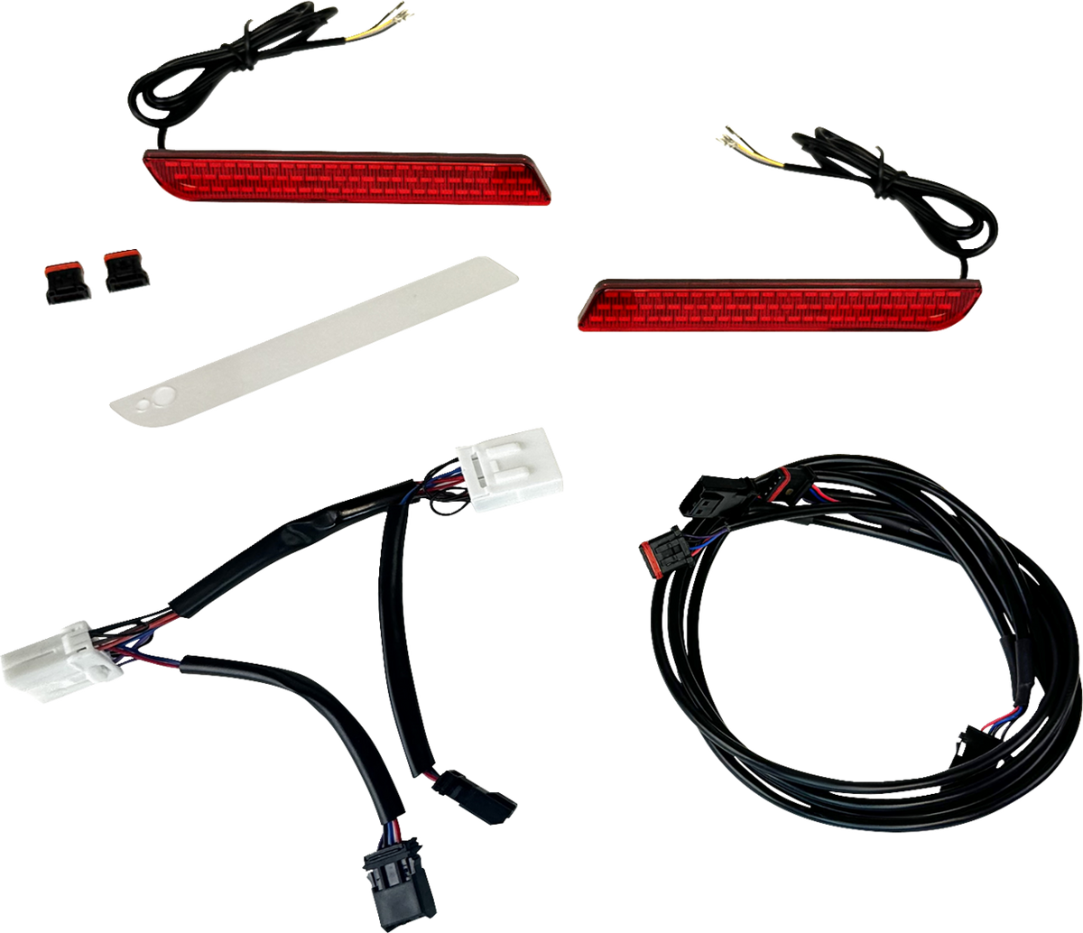 Custom Dynamics LED Reflector Light - Fender - Red