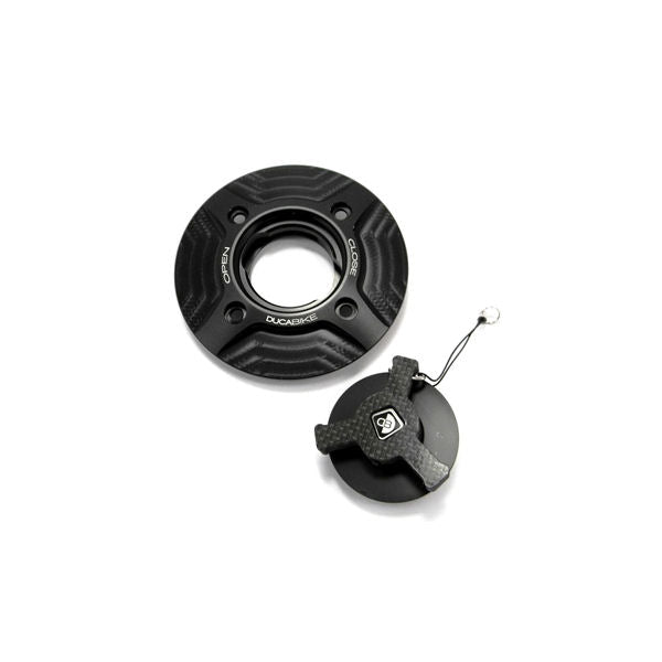 Ducabike DBK TSB04 Gas Fuel Cap with Carbon Fiber Key for Ducati Panigale V4 V4S V4R