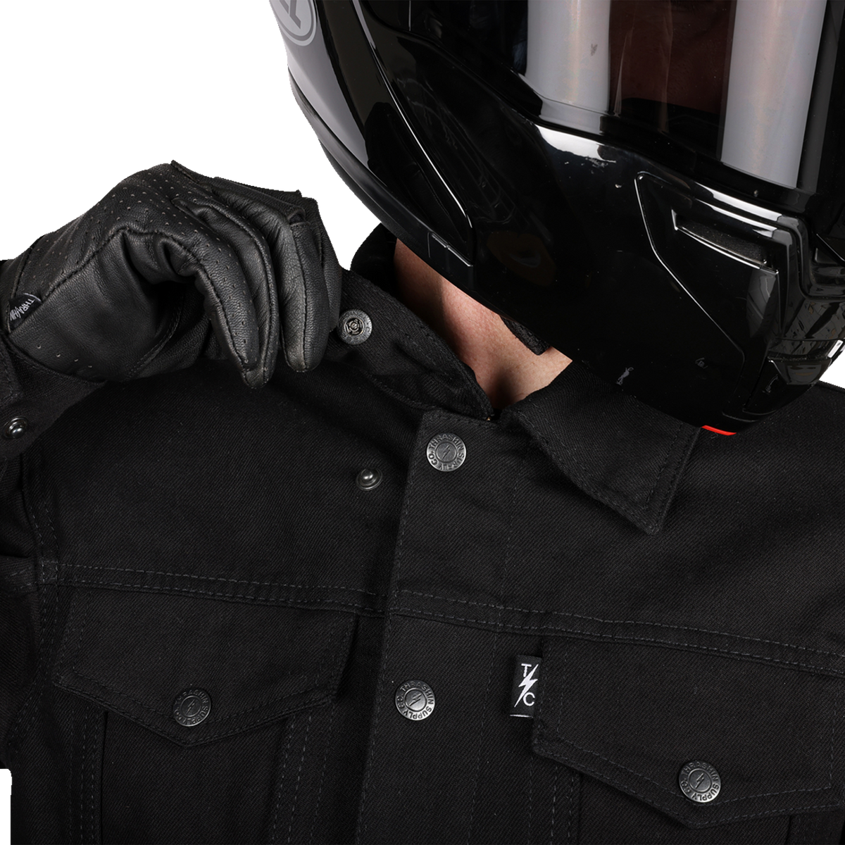 Thrashin Supply CO. Highway V2 Denim Riding Jacket