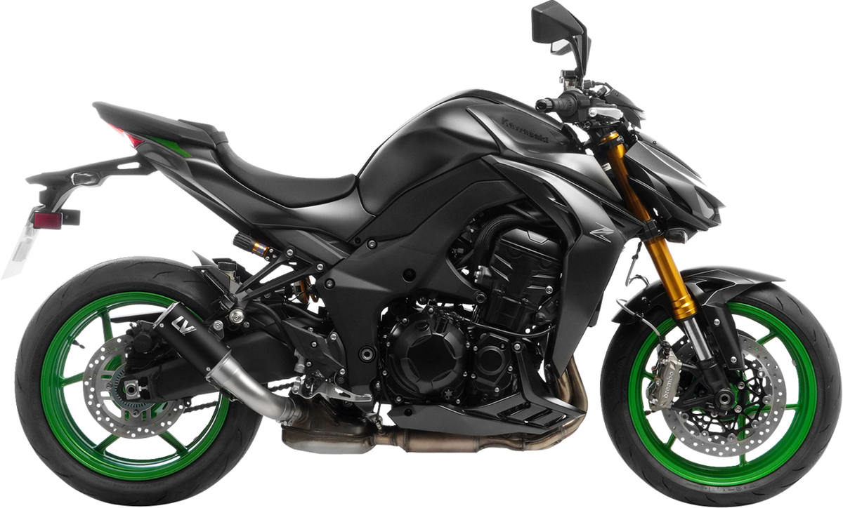 LeoVince LV-Corsa Slip-On Muffler - Black Edition - Z1000/1100