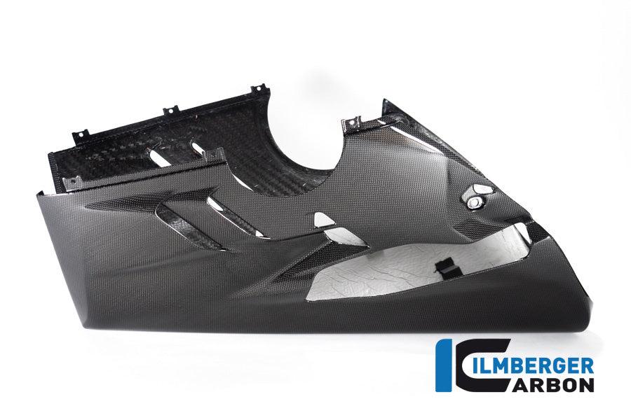Ilmberger Carbon Belly Pan Ducati Panigale V4 22 For Higher Exhaust With Sidestand - Gloss