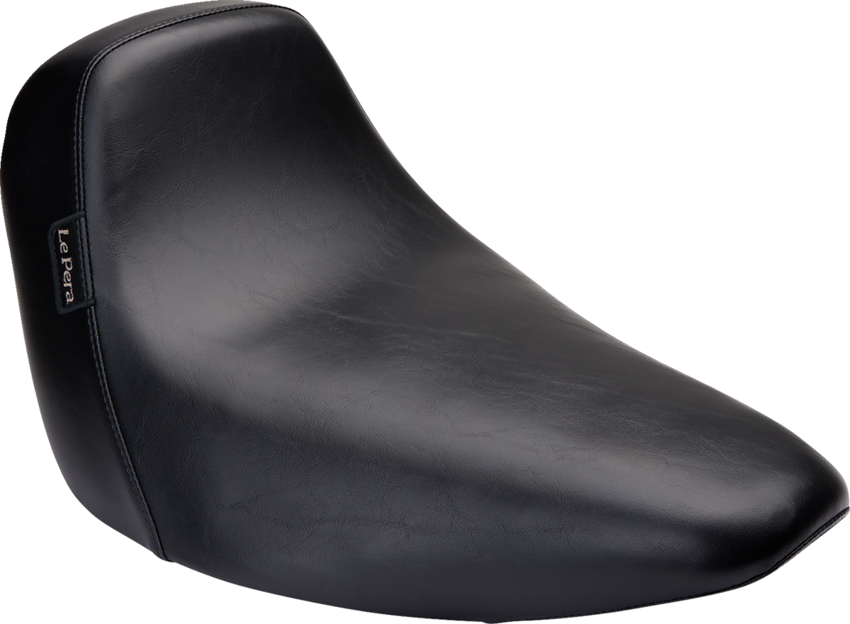 Le Pera Bare Bones Solo Seat - Smooth - Black - Softail '18-'23