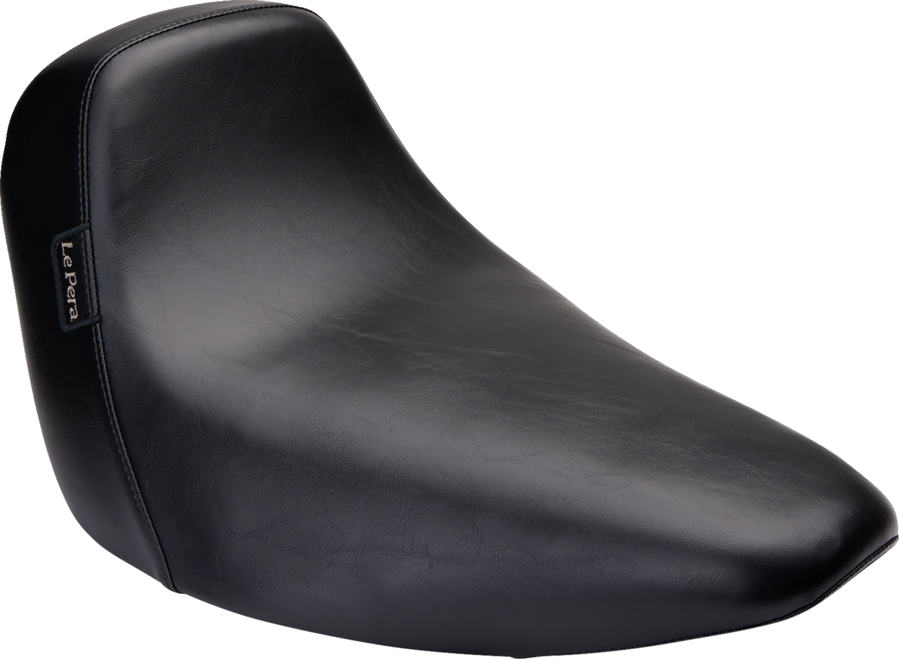 Le Pera Bare Bones Solo Seat - Smooth - Black - Softail '18-'23