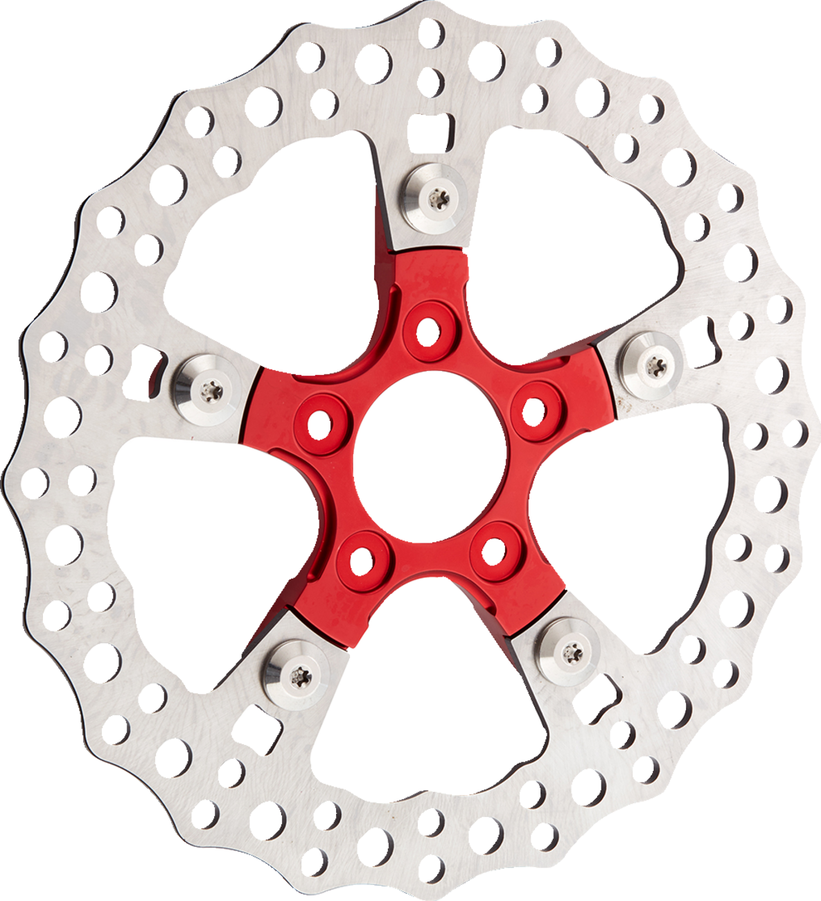 Arlen NESS Rotor Mount - Ness Wheel - Red