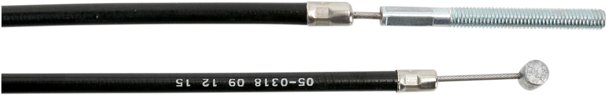 Motion Pro Black Vinyl Brake Cable - Front - Yamaha
