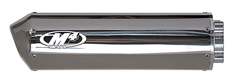 M4 Exhaust Polished Aluminum Bolt-On