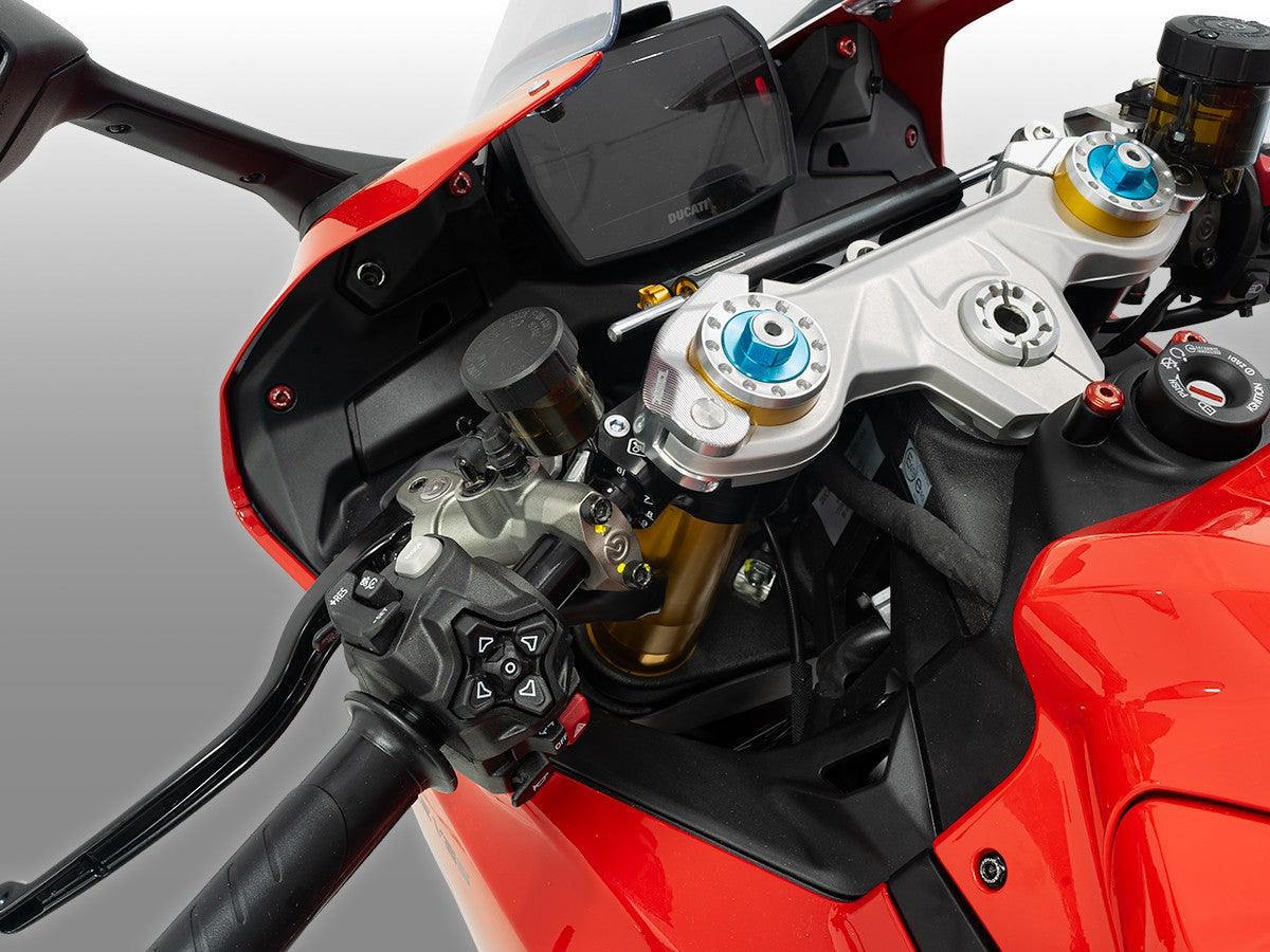 Ducabike DBK MPSS01 Panigale V2 MY 2025 Clamps For Mounting Racing Half-Handlebars