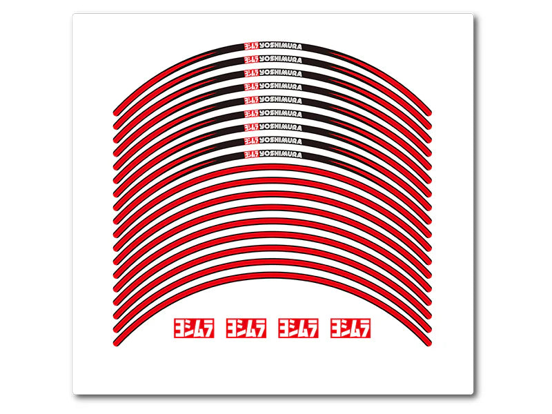 Yoshimura 17 Inch Wheel Rim Sticker Type-A