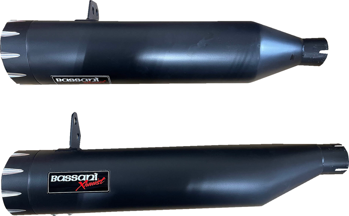 Bassani Xhaust 4" Slip-On Mufflers